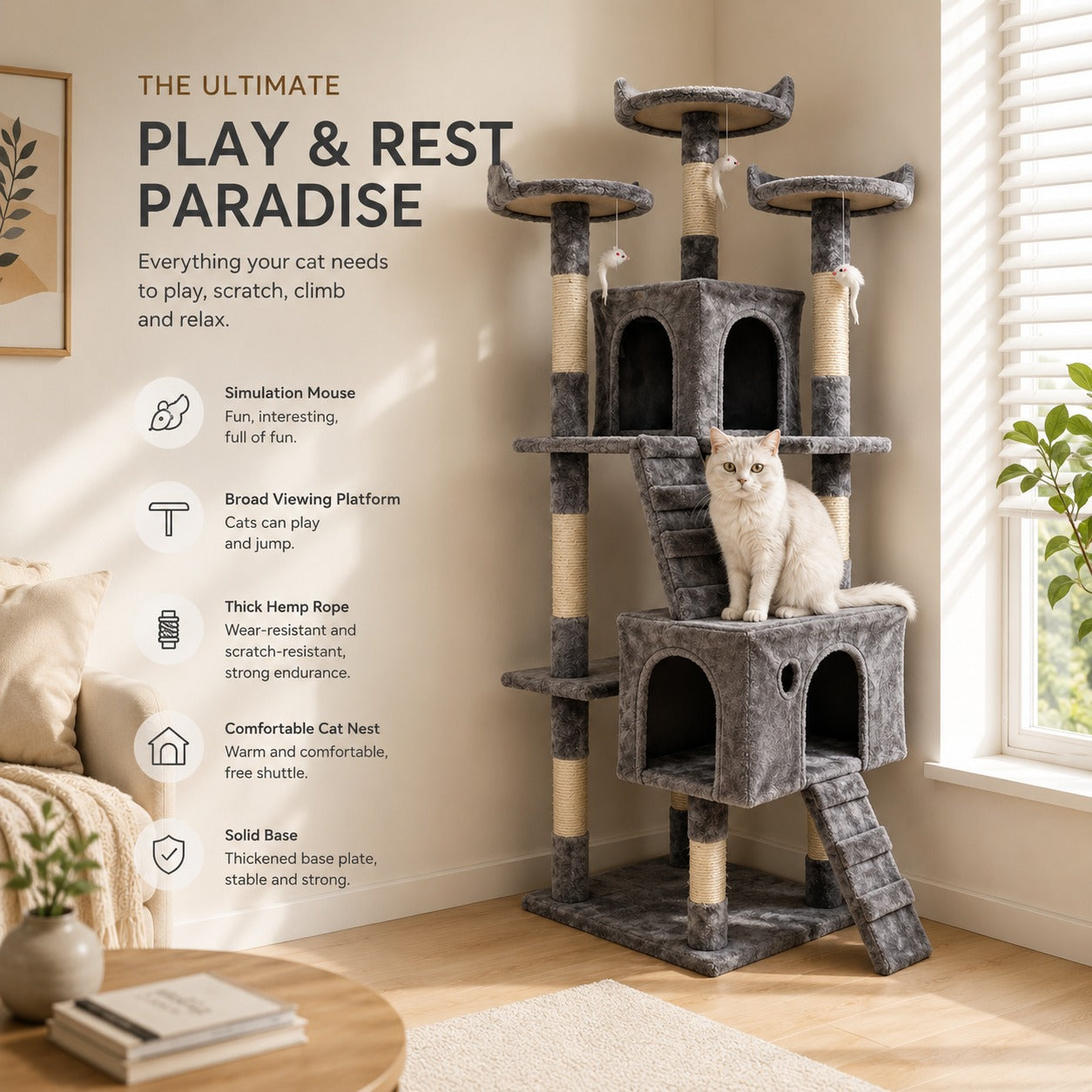 Cat Climber Cat House