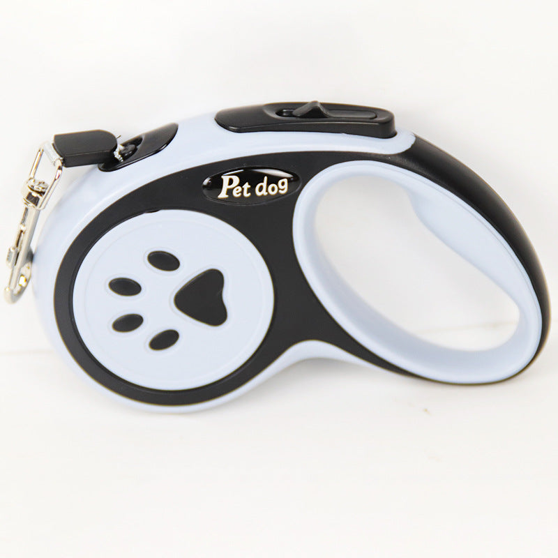 Retractable Dog Leash with One-Click Brake System