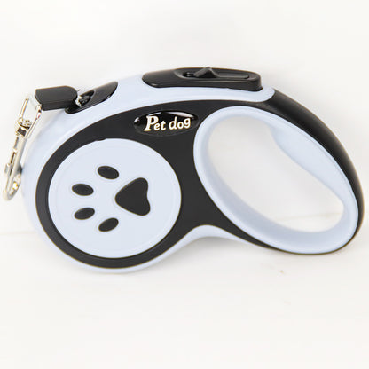 Retractable Dog Leash with One-Click Brake System