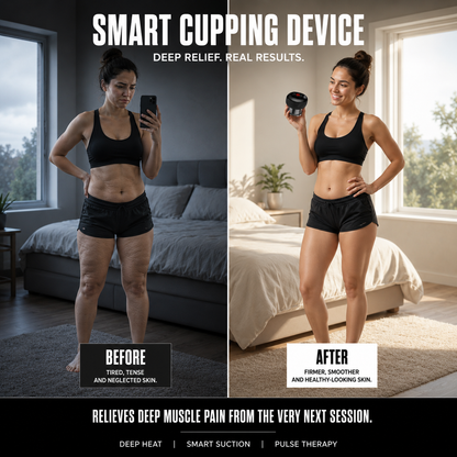 Smart Cupping Divice | 3-in-1 Smart Suction Cup