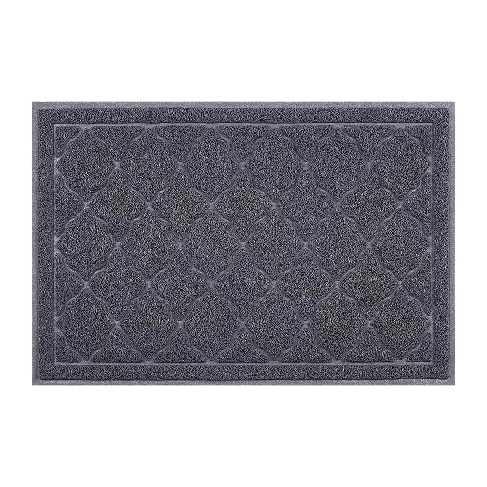 unipaws Cat Litter Trapping Mat Litter Box Scatter Control Pad Litter Free Floors and Urine Waterproof Gentle on Paws No Phthalate